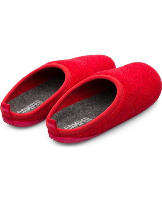 Camper Red Slippers