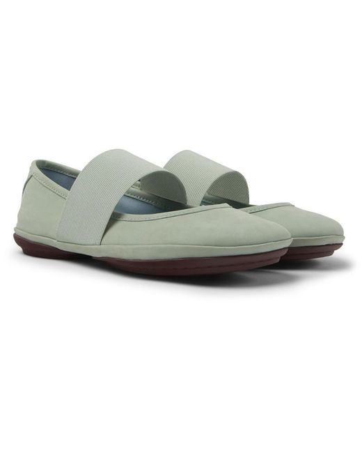 Camper Green Nubuck Shoes
