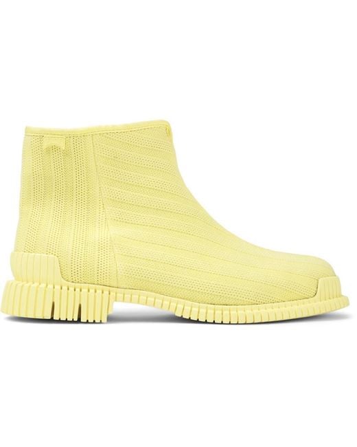 Camper Yellow Tm Lyocell Ankle Boots