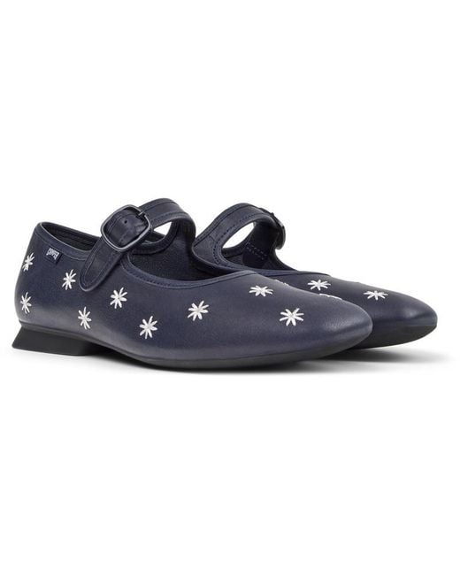 Camper Blue Ballerinas