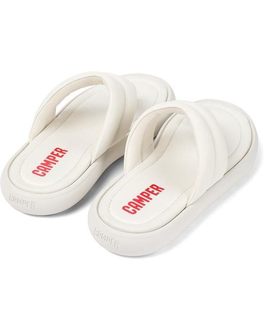 Camper White Sandals