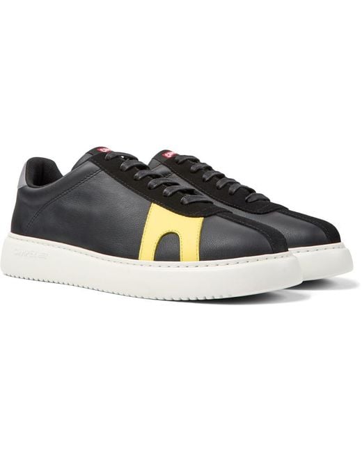 Camper Er Sneaker aus Leder und Veloursleder in Black für Herren