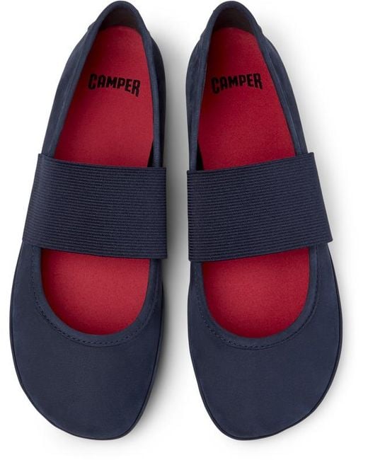 Camper Blue Ballerinas