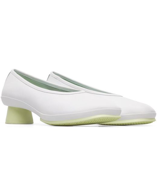 Camper White Heels