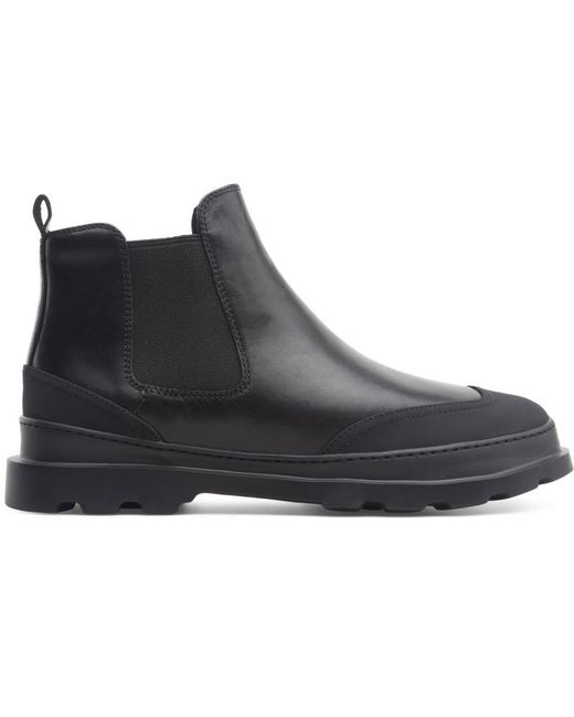 Camper Leather Brutus Ankle Boots in Black for Men - Lyst