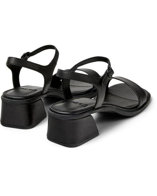 Camper Black Sandals