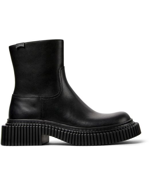 Camper Black Ankle Boots