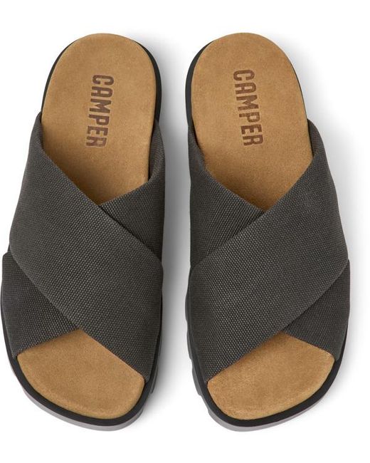 Camper Black Brutus Sandal