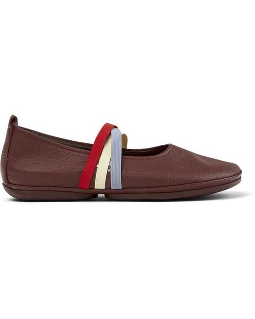 Camper Brown Ballerinas