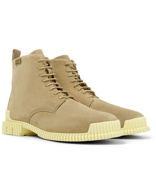 Camper Natural Ankle Boots
