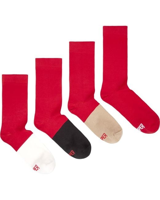 Camper Red Odd Socks Pack