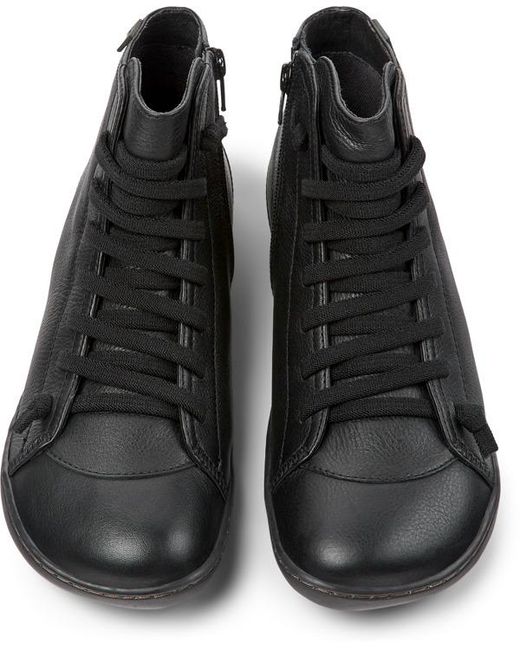 Camper Black Peu Cami Booties