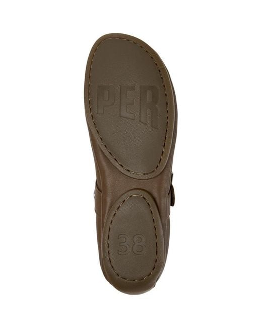 Camper Brown Ballerinas
