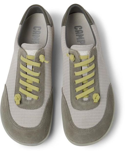 Camper Gray And Grey Recycled Pet Shoes for men