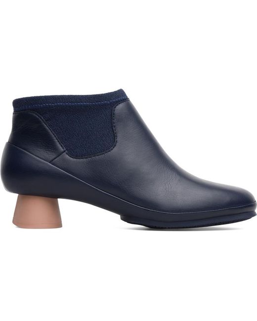 Camper Blue Ankle Boots