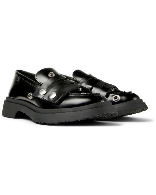 Zapatos planos Camper de color Black