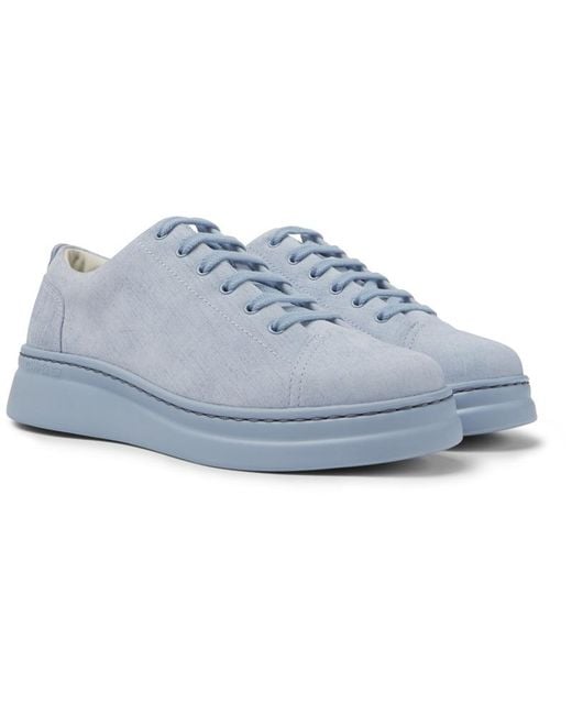 Camper Blue Nubuck Sneakers