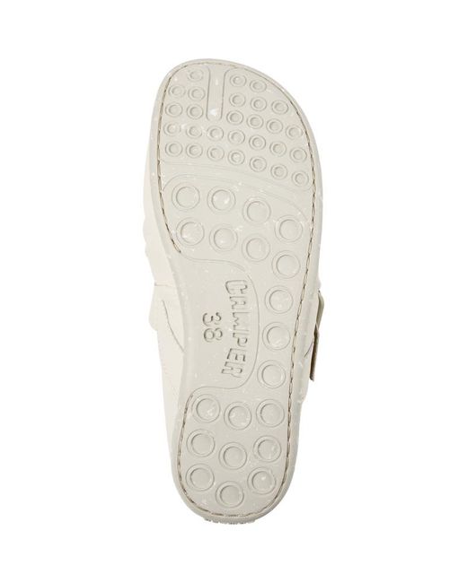 Camper White Ballerinas