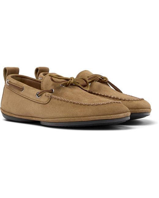 Zapatos planos Camper de color Brown