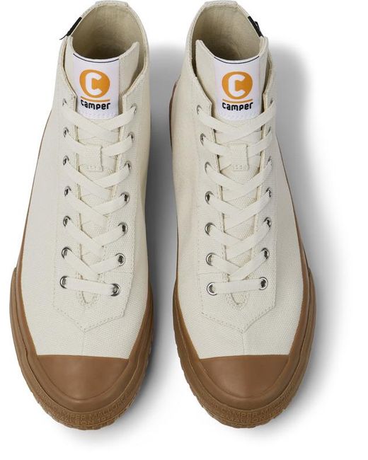 Camper White Ankle Boots for men