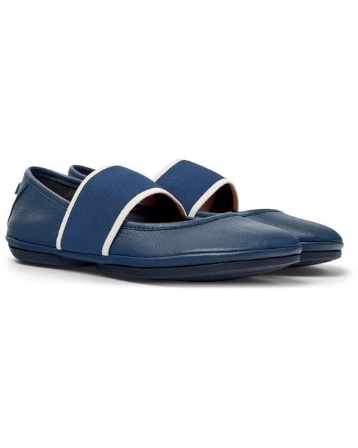 Camper Blue Ballerinas