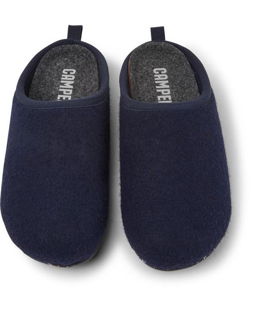 Camper Blue Slippers
