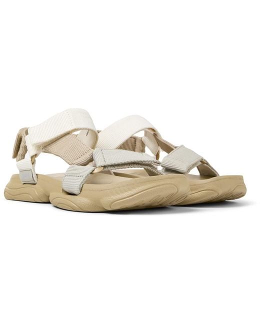 Camper Metallic Sandals