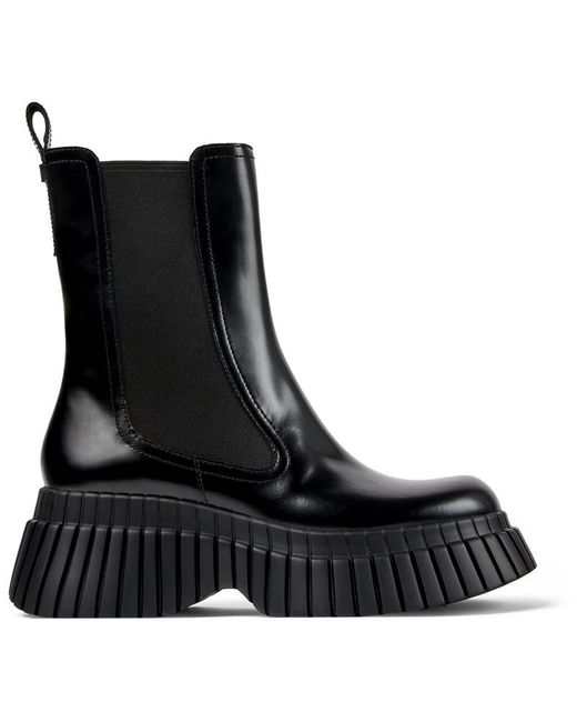 Camper Black Ankle Boots