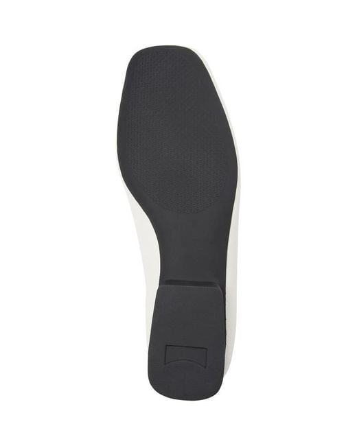 Camper White Ballerinas