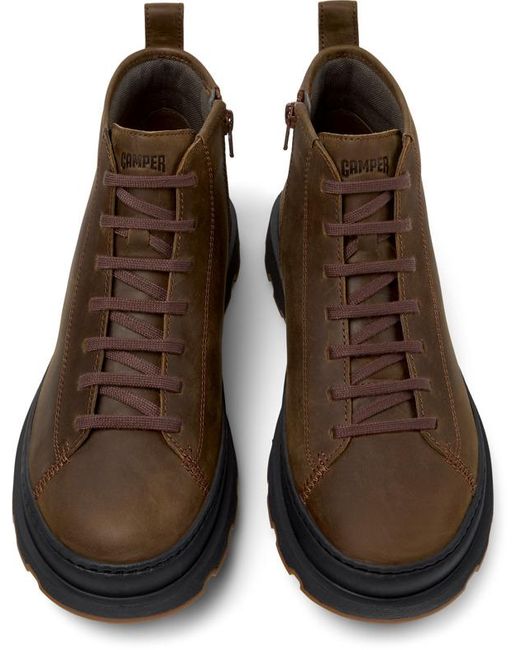 Camper Brown Ankle Boots for men