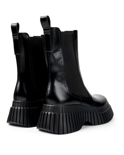 Camper Black Ankle Boots