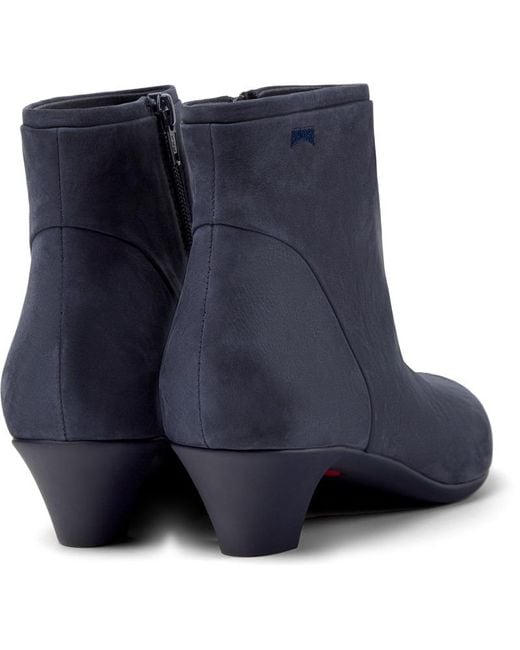 Camper Blue Ankle Boots