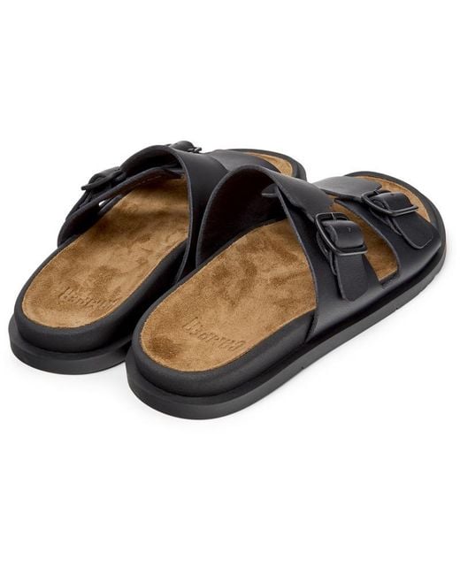 Camper Black Sandals