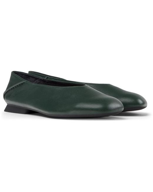 Zapatos planos Camper de color Green