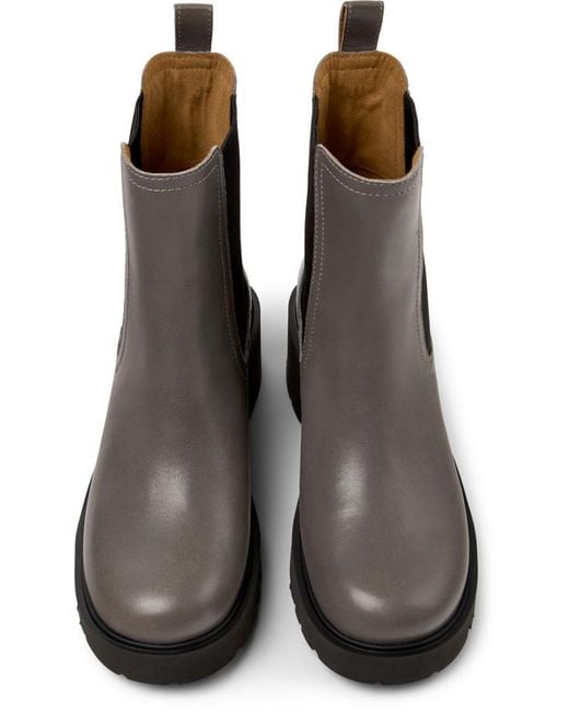 Camper Black Stiefel