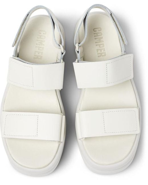 Camper White Sandals