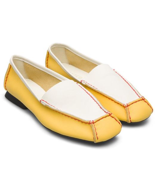 Camper Yellow Ballerinas