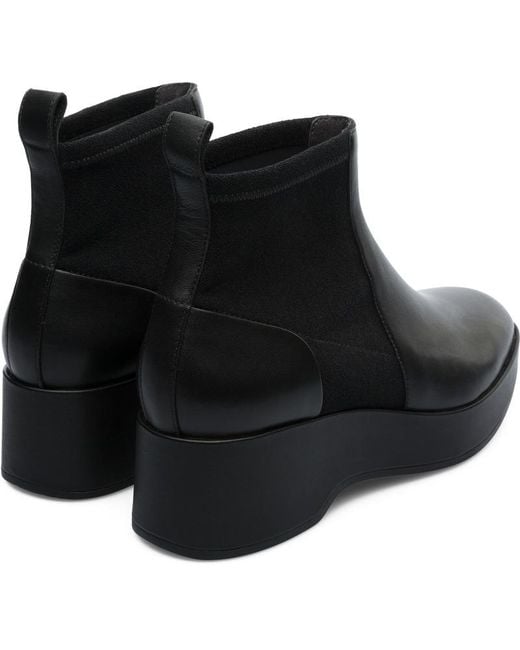 Camper Black Ankle Boots