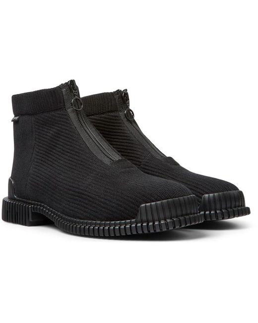 Camper Black Pix Boots