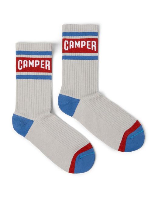 Camper Blue Socks