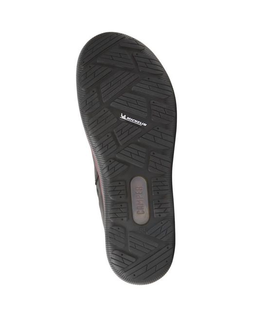Camper Black Leather And Polyester Boots