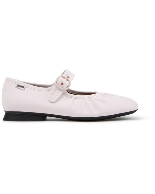 Camper White Ballerinas