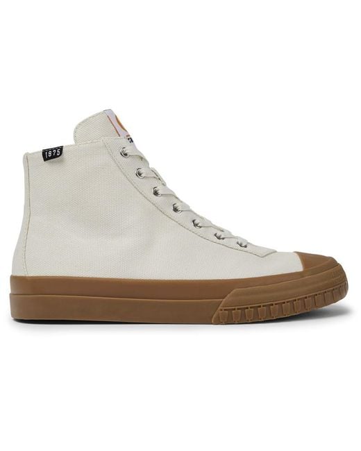 Camper White Ankle Boots for men