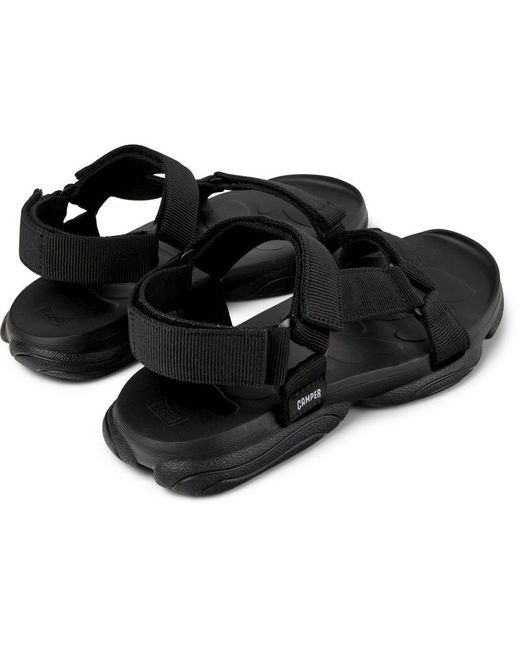 Camper Black Sandals for men