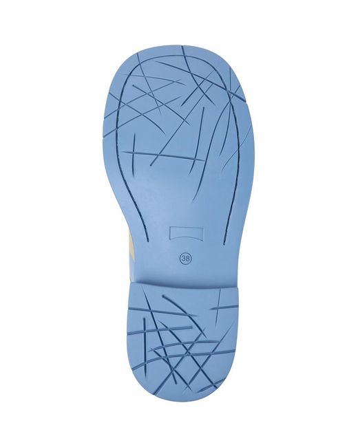 Camper Blue Ankle Boots