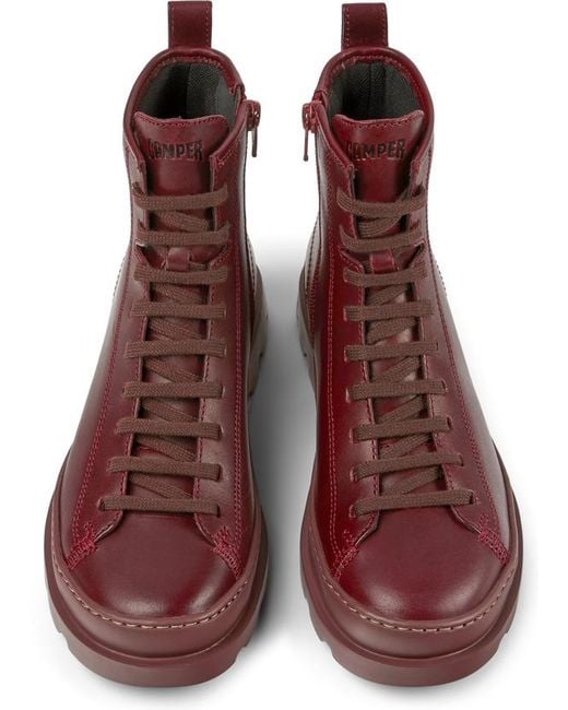 Camper Brown Ankle Boots