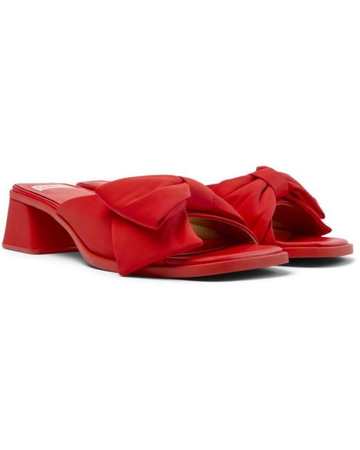 Camper Red Sandals