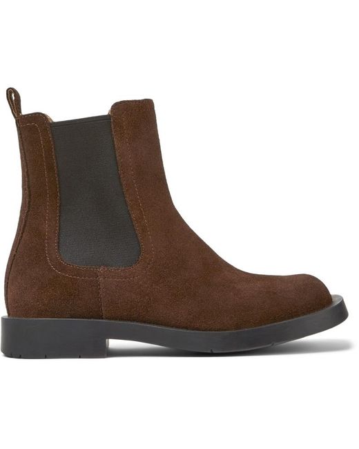 Camper Brown Ankle Boots