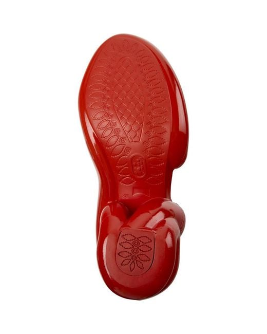 Camper Red Sandals