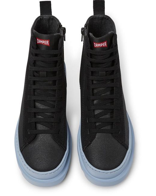 Camper Black Brutus Boots